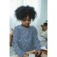 Musselin Digital Tie Dye - steingrau/grau