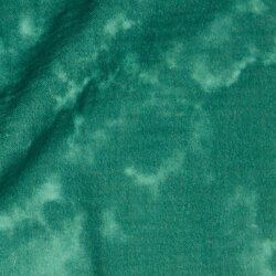 Musselin Digital Tie Dye - dunkelcyanblau