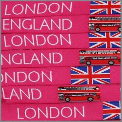 Webband London/England pink