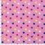 French Terry grosse bunte Punkte - hellpink