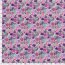 French-Terry wilde Waben und Sterne - hellpink