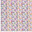 Baumwolljersey bunte Formen - hellrosa