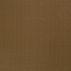Baumwolljersey Regentropfen braun