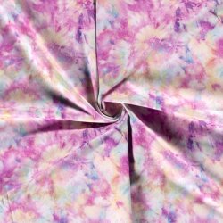 Softshell Digital Pastell Tie Dye -  rosa