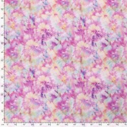 Softshell Digital Pastell Tie Dye -  rosa