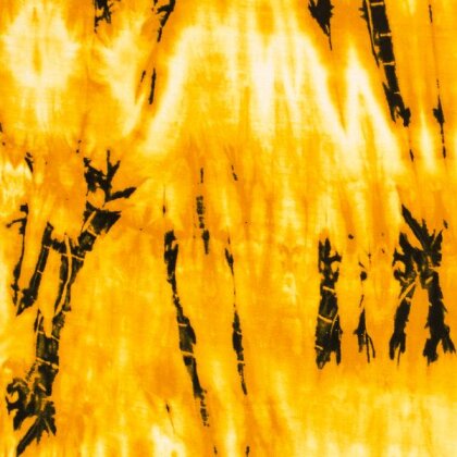Viskosejersey mit Muster - gelb