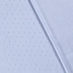 Baumwollpopeline  Uni - hellblau