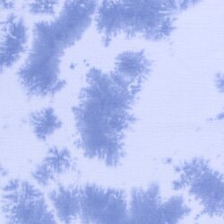 Musselin Tie-Dye Batik Blau