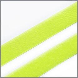 Klettband 25mm neon gelb