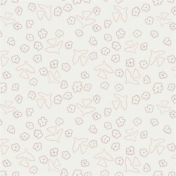 Ganzjahressweat Vögel - altweiss