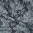 Jeansstoff Blumen - indigoblau