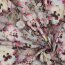 Viskose Digital Blumen - taupe
