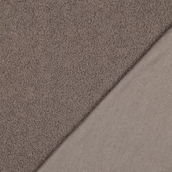 Teddystoff *Vera* - taupe