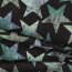 Softshell Digital bunte Sterne - schwarz