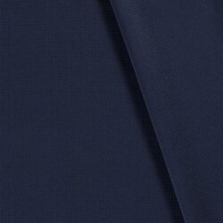 Waffelstrick *Marie* - dunkel jeansblau