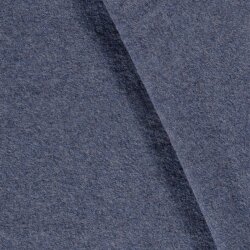 Walkloden Melange *Marie* - jeansblau