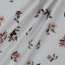 Baumwolljersey Digital Organic Blumen - weiß