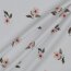 Baumwolljersey Digital Organic Blumen - weiß