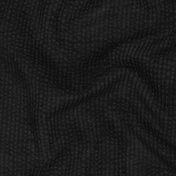 Cordstoff mit Bübbelchen - schwarz