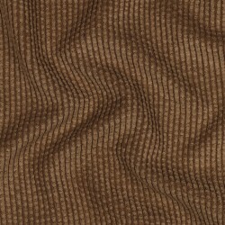 Cordstoff mit Bübbelchen - olivbraun