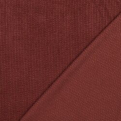 Cordstoff mit Bübbelchen Uni - altrot