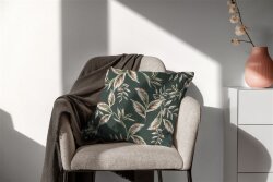 Canvas Blätter - dunkelgrün