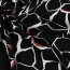Viskose Jersey Blumen - schwarz