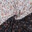 Baumwolljersey Digital Paisley Blumen - weiss/helllila