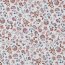 Baumwolljersey Digital Paisley Blumen - weiss/helllila