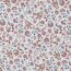 Baumwolljersey Digital Paisley Blumen - weiss/helllila