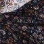 Baumwolljersey Digital Paisley Blumen - dunkelblau