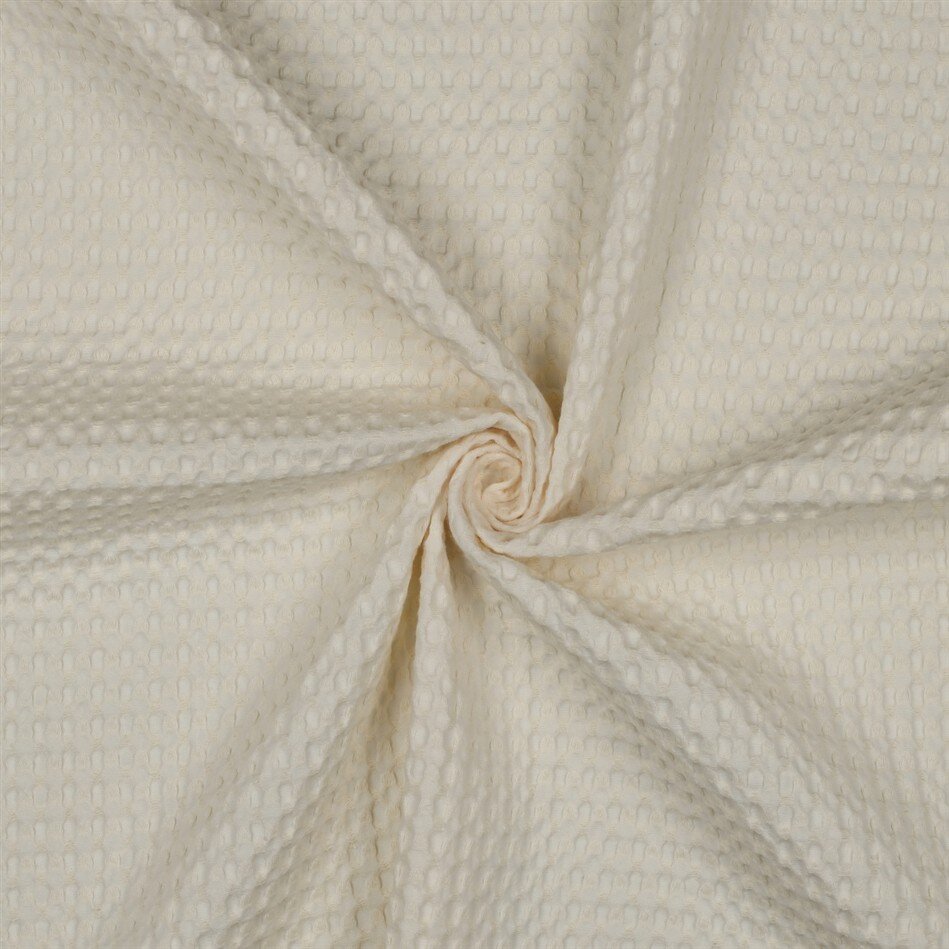 Waffelpiqué XL - creme