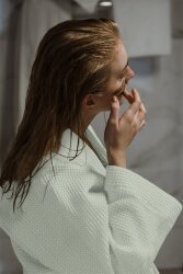 Waffelpiqué XL - creme