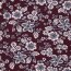 Ganzjahressweat Soft Blumen - beere