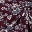 Ganzjahressweat Soft Blumen - beere