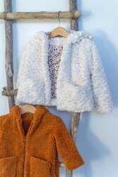 Baumwolljersey Blütenregen- creme
