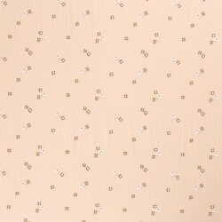 Baumwolljersey kleine Vögel soft rosa