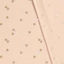 Baumwolljersey kleine Vögel soft rosa