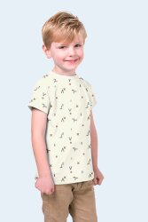 Baumwolljersey Spielzeug- creme