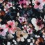 Baumwolljersey Digital Blumen