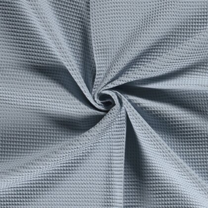 Waffelpiqué *Marie* 6mm Uni - himmelblau