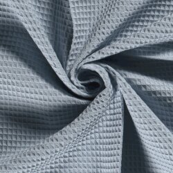 Waffelpiqué *Marie* 6mm Uni - himmelblau
