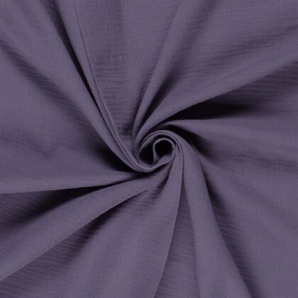 Musselin Uni *Marie* - violett