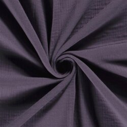 Musselin Uni *Marie* - violett