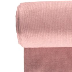 grob-Ripp-Bündchen *Marie* - hell antikpink