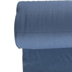 grob-Ripp-Bündchen *Marie*-  seeblau