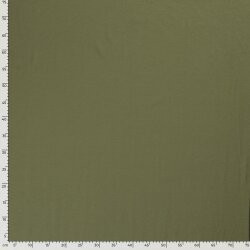Baumwolljersey *Bibi* Uni - tannengrün