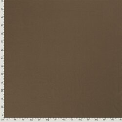 Baumwolljersey *Bibi* Uni - taupe