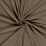 Baumwolljersey *Bibi* Uni - taupe