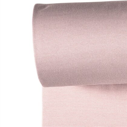 Strickbündchen Streifen *Bibi* - antikmalve